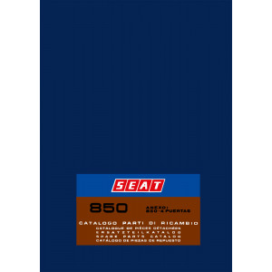 Seat 850 Ersatzteilkatalog