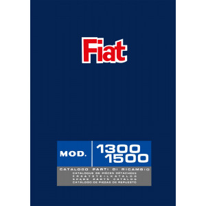 Fiat 1300 und 1500 Ersatzteilkatalog