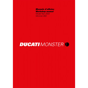 Ducati Monster 800 MY2003 Workshop Manual