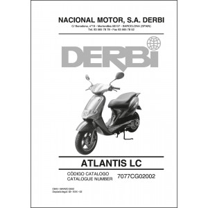 Derbi Atlantis LC Ersatzteilkatalog