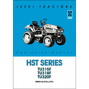Iseki Traktor TU315F TU318F TU320F Operators Manual