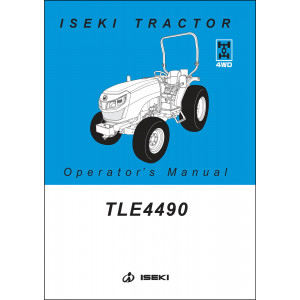 Iseki Traktor TLE4490 Operators Manual