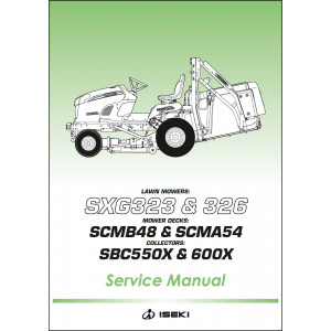 Iseki Traktor SXG323 & SXG326 Service Manual