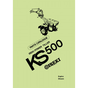 Iseki Tiller KS500 Parts Catalogue