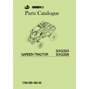 Iseki Traktor SXG323 & SXG326 Parts Catalogue