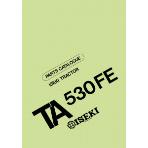 Iseki Traktor TA530FE Parts Catalogue
