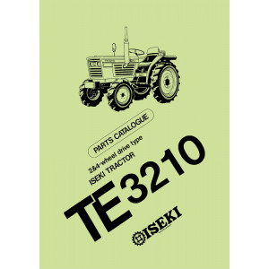 Iseki Traktor TE3210 Parts Catalogue