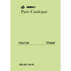 Iseki Traktor TF325F Parts Catalogue