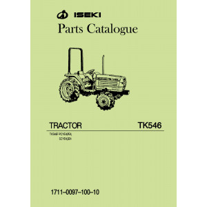 Iseki Traktor TK546 Parts Catalogue