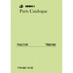 Iseki Traktor TM3185 Parts Catalogue