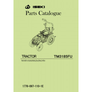 Iseki Traktor TM3185FU Parts Catalogue