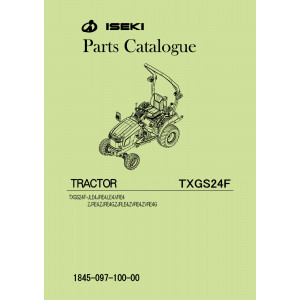 Iseki Traktor TXGS24F Parts Catalogue