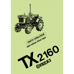 Iseki Traktor TX2160 Parts Catalogue