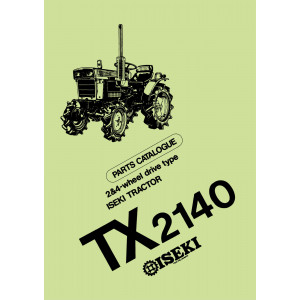 Iseki Traktor TX2140 Parts Catalogue