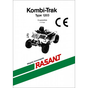Aebi 1203 Kombi Trak Rasant Ersatzteilliste
