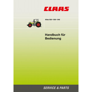 Claas Atlas 926 936 946 Betriebsanleitung