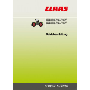 Claas Xerion 3300 und 3800 Betriebsanleitung