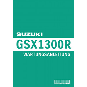 Suzuki GSX1300R MY2012 Reparaturanleitung