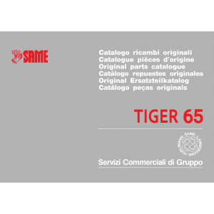 Same Tiger 65 Ersatzteilkatalog
