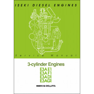 Iseki Traktor 3-Zylinder Diesel Motoren Service Manual