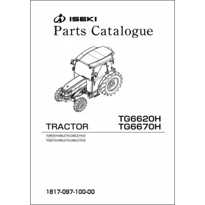 Iseki Traktor TG6620H & TG6670H Parts Catalogue