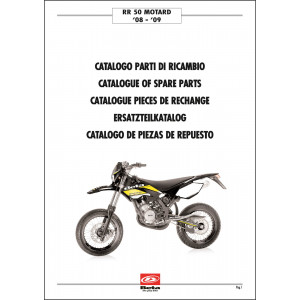 Beta RR 50 Motard 2008-2009 Ersatzteilkatalog