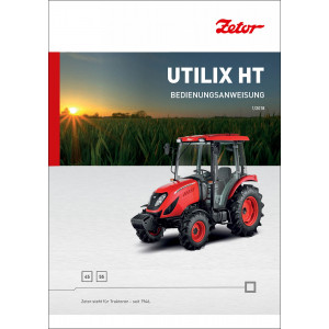 Zetor Utilix HT 45 und Utilix HT 55 Bedienungsanweisung