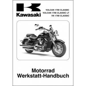 Kawasaki Vulcan 1700 Classic MY2009 Reparaturanleitung 
