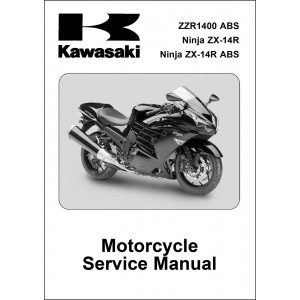 Kawasaki Ninja ZX-14R ZX-14R ABS ZZR1400 ABS Service Manual