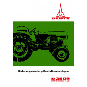 Deutz D3005 Betriebsanleitung