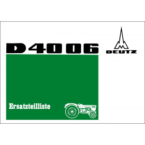 Deutz D4006 Ersatzteilkatalog