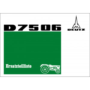 Deutz D7506 Ersatzteilkatalog