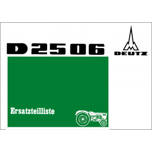 Deutz D2506 Ersatzteilkatalog