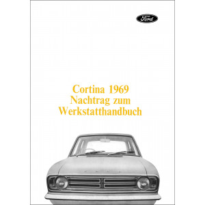 Ford Cortina 1969 Nachtrag zum Werkstatthandbuch