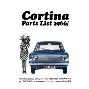 Ford Cortina Parts List