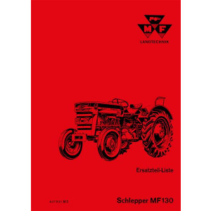 Massey-Ferguson MF 130 Ersatzteil-Liste