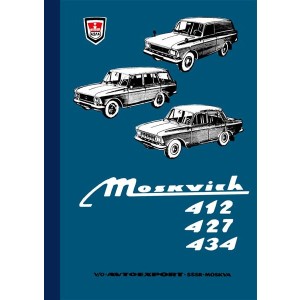 Moskwitsch 412, 427, 434 Betriebsanleitung