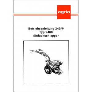 Agria 2400 Betriebsanleitung