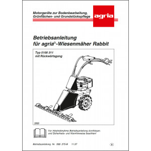 Agria 5100 311 Rabbit Betriebsanleitung