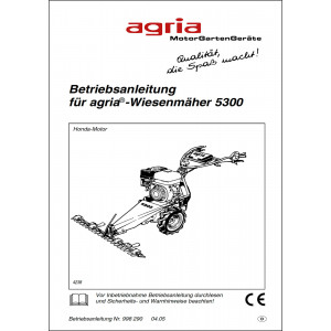 Agria 5300 Betriebsanleitung 998 290
