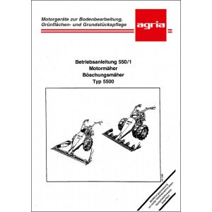 Agria 5500 Betriebsanleitung