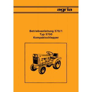 Agria 5700 Betriebsanleitung