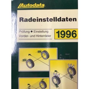 Autodata Radeinstellungen 1996
