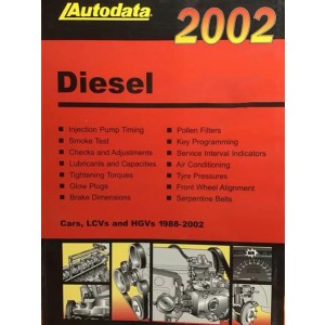 Autodata Diesel-Testwerte 2002 - Für PkW und Transporter von 1998-2002