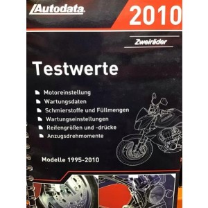 Autodata Testwerte 2010 - Für Zweiräder von 1995-2010