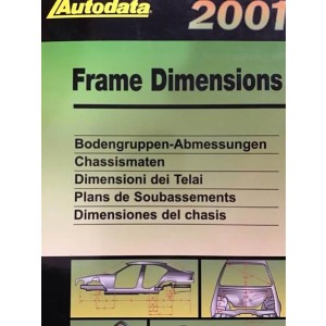 Autodata 2001 Frame Dimensions - Bodengruppen Abmessungen