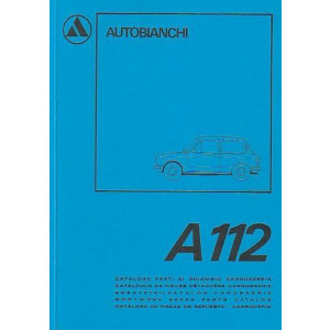 Autobianchi A 112 Karosserie Ersatzteilkatalog