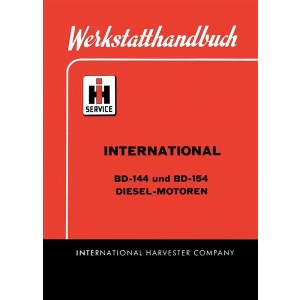 IHC BD-144 und BD 154, Diesel-Motoren, Werkstatthandbuch