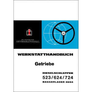 McCormick International Getriebe Dieselschlepper 523/624/724 / Baggerlader 3654 Werkstatthandbuch