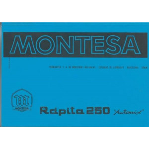 Montesa Rapita 250 Automix Owners Manual & Parts List